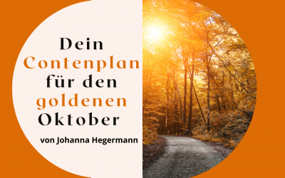 Dein Autoren-Contentplan für einen goldenen Oktober
