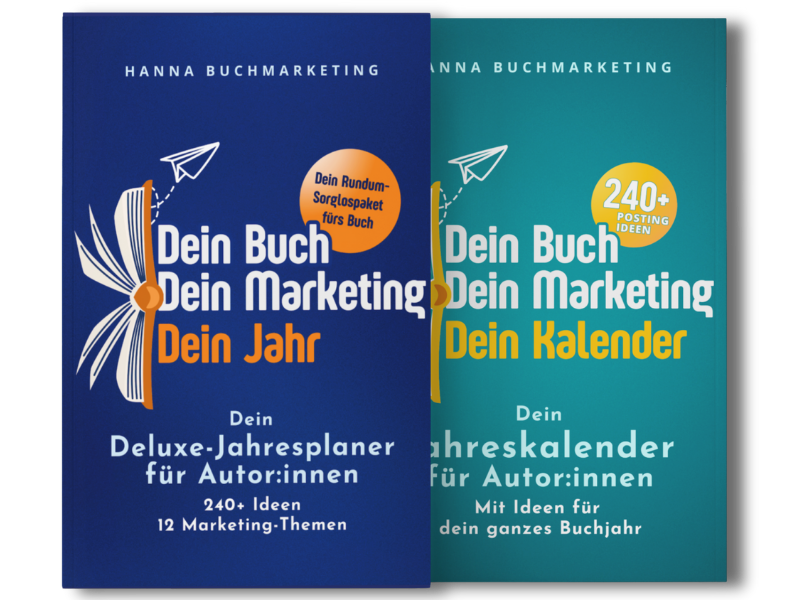 Plane dein Buch- und Marketingjahr 2026 mit dem flexiblen Autor:innen-Jahresplaner. Jetzt Deluxe oder Basis vormerken & als Erste:r starten!
