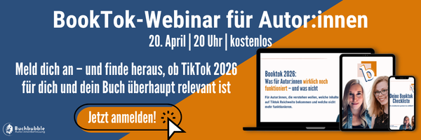 PdP-Tag15-01 (2) Kostenloses BookTok 2026: Was für Autor:innen wirklich noch funktioniert – und was nicht 📅 20. April, 20 Uhr